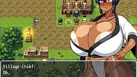 Tanned girl Natsuki feels intense emotions during public blowgang at festival