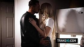 Tranny Babe Hard Fucked in Doggystyle with Intensity