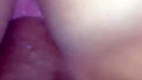 Bbw latina rides and squirts on mixed dick.