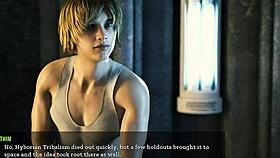 Horny Milfs Threesome In Anime Game