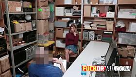 Beautiful Skinny Blonde Rides Monstercock in Office!