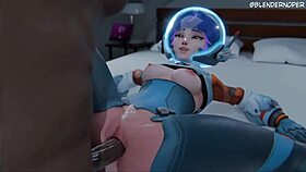 Damn! Juno Overwatch 2 Hentai Compilation Rocks Hard!
