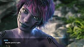 Horny Milfs Threesome In Anime Game