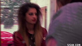 My boyfriend's stepsisters crave lesbian sex!