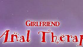 Girlfriend undergoes intense anal therapy session.