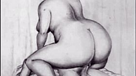 hey, check these cool vintage erotic sketches out