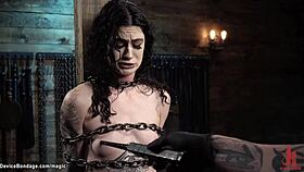Lydia Black in extreme restriction bondage