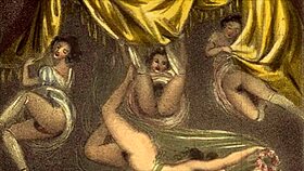 look at this vintage cartoon illustration