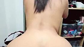 Fucking hard with my boyfriend's monster cock this morning!