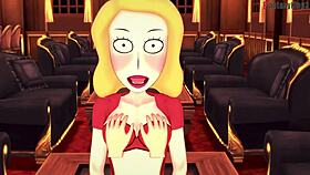 beth smith having hard sex in rick and morty fantasy