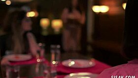 My boyfriend's stepsisters crave lesbian sex!