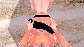 Grown gwen tennyson in bikini has sex on the beach for ben10 watch the full fpov on sheer fantasyking3