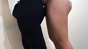 i got so excited i ripped her leggings