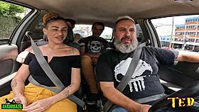 Swinger Couple Enters Ride, Mrs. Lovefire Shares Gangbang Stories