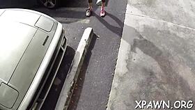 fine honey does not hide her ass and twat in reality show