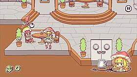 want shemale cum as sauce in this hentai game?