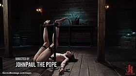 Lydia Black in extreme restriction bondage