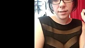 big tiddy goth humiliation sexting compilation, what does she say?