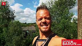 watch doreen suck that cock deepthroat style? cum on tits outdoor