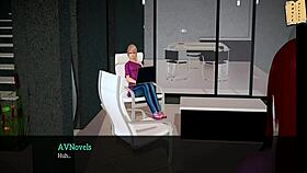 in my new family, the redhead feels deeply connected through intimate moments with big tits and ass.