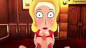 beth smith having hard sex in rick and morty fantasy