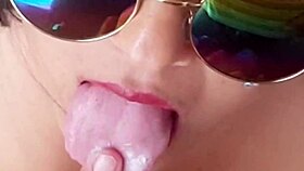 my best cum swallow moment caught in slow motion, so hot! 🔥