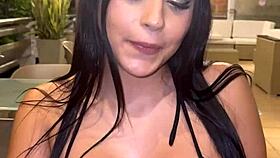 Fan Takes Me Home on First Date, Filling My Big Tits with Semen