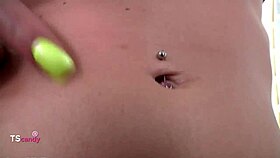 Shemale milf asks, Want to see my big tits?