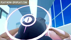 Kyouyama Kazusa from Blue Archive in Intense Hentai Action