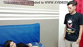 Stepsister Compliments Her Brother's Ass and Asks to Be Friends