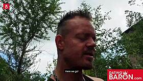 watch doreen suck that cock deepthroat style? cum on tits outdoor