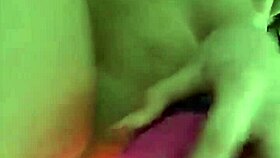 Big tits teen playing with new dildo 😘