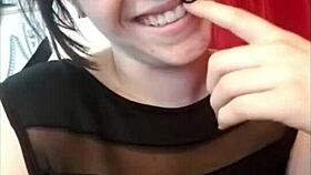 big tiddy goth humiliation sexting compilation, what does she say?