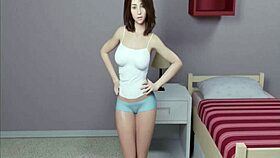 milf plays adult game with big cock