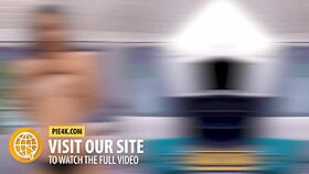 pie4k attractive ballerina performs