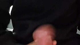 Gay Hunk Hand Masturbates Monster Cock Hardcore!