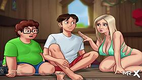 Summertime Saga: Uncensored Laundry Sex Scene With Big Ass