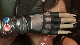 Tifa's Intense Blowjob In Hentai Fantasy: Cartoon Sucking Meets Epic Fantasy