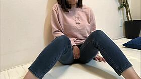 Pichi Pichi Jeans Off, Masturbating As Usual!