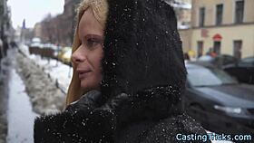 Casting Newbie RIDES COCK Intensely