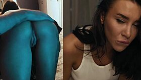 want to see bad girl katrin tequila getting spanked and horny before sex with big ass?