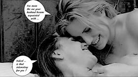 Judith really loves eating pussy in this hentai.