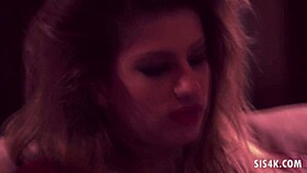 My boyfriend's stepsisters crave lesbian sex!