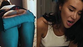 want to see bad girl katrin tequila getting spanked and horny before sex with big ass?