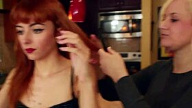 lizzy lamb in freeze fetish pose