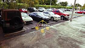 fine honey does not hide her ass and twat in reality show