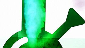 brunette's nude striptease involves ripping clothes for ass