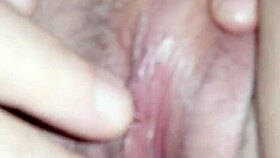 The Young Girl's Pussy Opens Wide for the First Time in the Bedroom Scene.