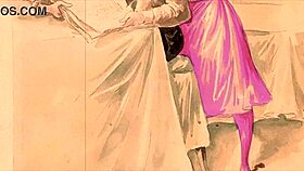 vintage cartoon illustration with retro charm 📜