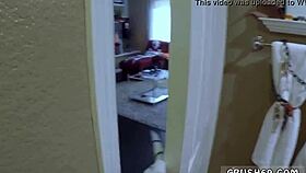 In this family strokes scene, a pervert teen has swalloween fun with POV swallow.